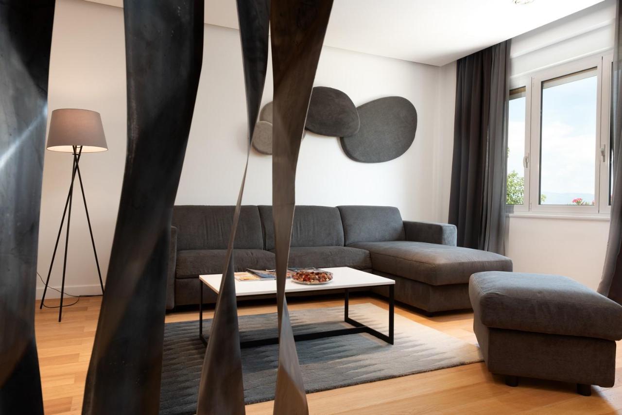 Beachfront Apartment Rosa Del Mar Jardin Mošćenička Draga Exteriér fotografie