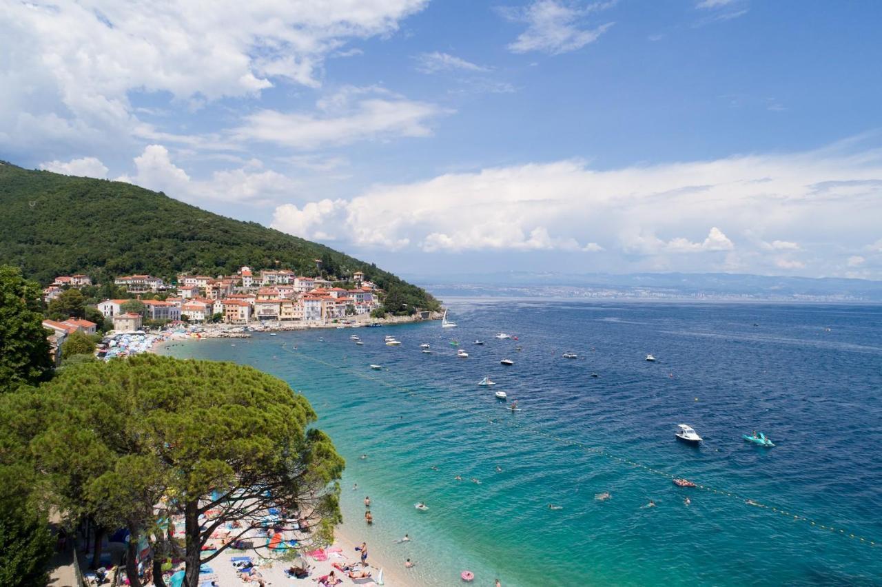 Beachfront Apartment Rosa Del Mar Jardin Mošćenička Draga Exteriér fotografie