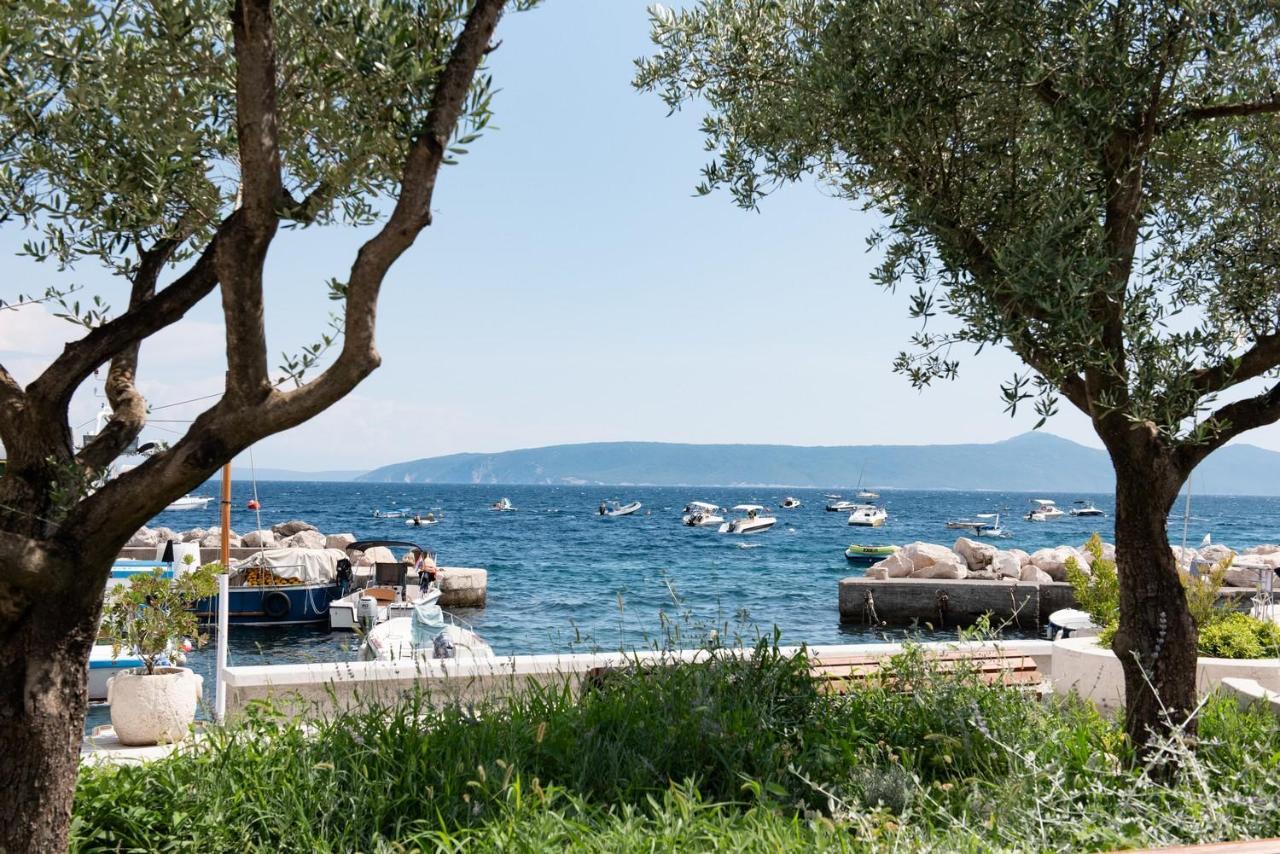 Beachfront Apartment Rosa Del Mar Jardin Mošćenička Draga Exteriér fotografie